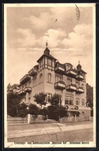 AK Bansin, Hotel Erholungs- und Genesungsheim Bansiner Hof