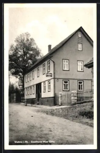 AK Wahns, das Gasthaus Max Otto