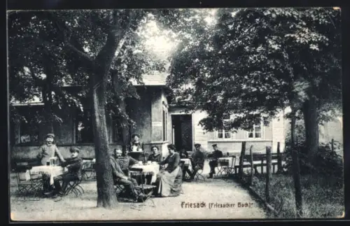 AK Friesack, Gasthaus Friesacker Bock