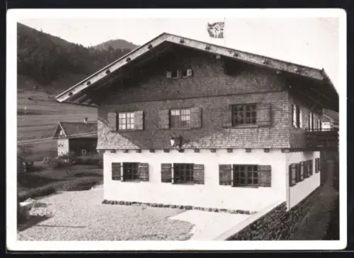 AK Bühl a. Alpsee, Bergheim der Nachrichten-Abteilung 27