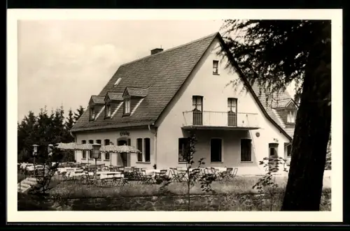 AK Siegen i. W., Café-Restaurant Eremitage, Inh. A. de Haan