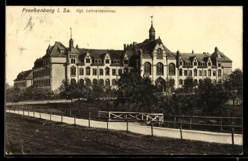 AK Frankenberg i. Sa., Kgl. Lehrerseminar