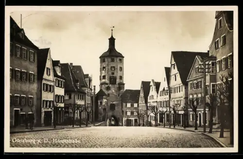 AK Günzburg i. D., Hauptstrasse
