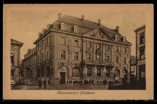 AK Kaiserslautern, Filialbank