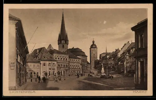 AK Lichtenfels, Markt