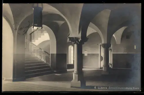 AK Lübeck, Ernestinenschule, Diele