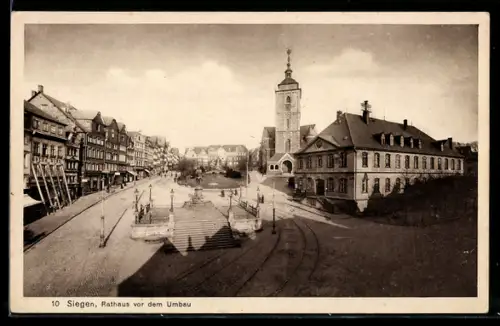 AK Siegen, Rathaus vor dem Umbau