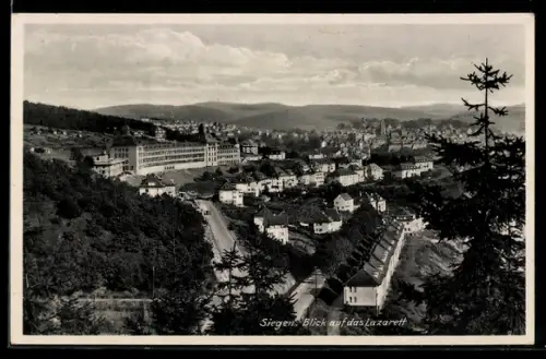 AK Siegen, Blick auf das Lazarett