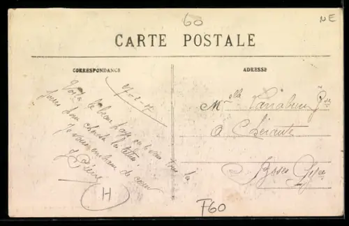 AK Froissy /Oise, La Rue de Beauvais