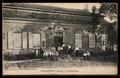 AK Gondrecourt /Meuse, La Gendarmerie