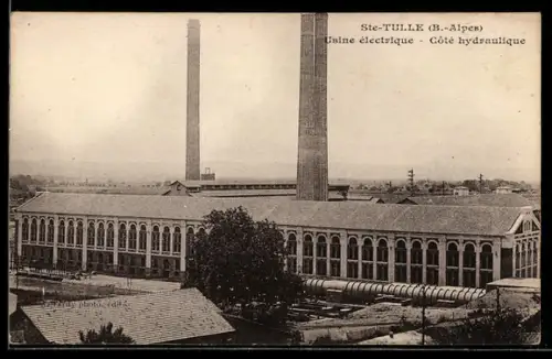 AK Ste-Tulle /B.-Alpes, Usine électrique, Côté hydraulique