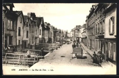 AK Amiens, La Rue du Don