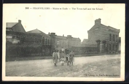 AK Franvillers, Mairie et école