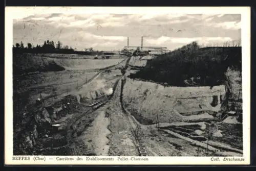 AK Beffes /Cher, Carrières des Établissements Poliet-Chausson