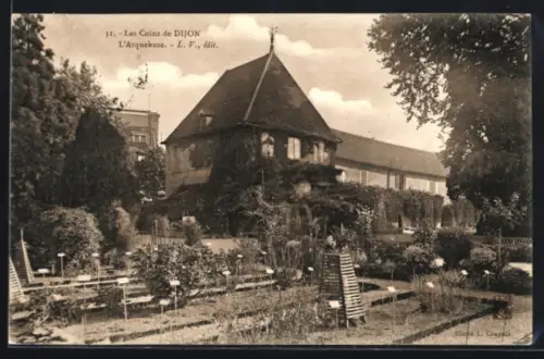 AK Dijon, L`Arquebuse et son jardin luxuriant