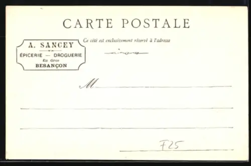 AK Besancon, Le Faubourg Rivotte