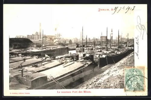 AK Denain, Le nouveau Port des Mines