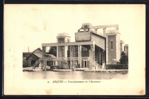 AK Arques, Fonctionnement de l`Ascenseur