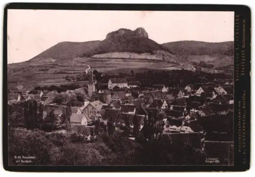 Fotografie Dr. E. Mertens & Cie., Berlin, Ansicht Rosenstein, Rosenstein mit Heubach