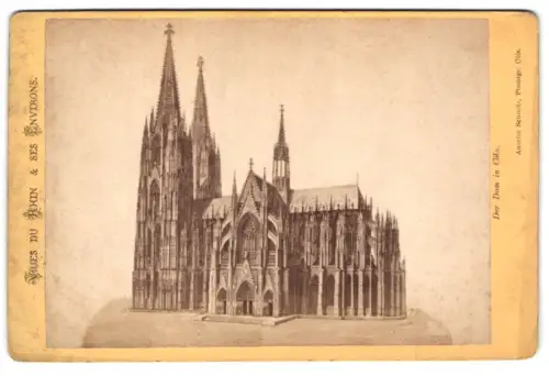 Fotografie Ansleim Schmitz, Cöln, Ansicht Cöln, Blick zum Dom