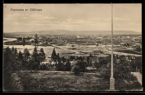 AK Gällivare, Panorama av Gällivare