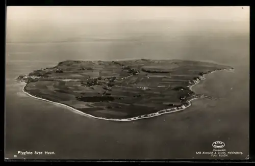 AK Hven, Flygfoto över Hven