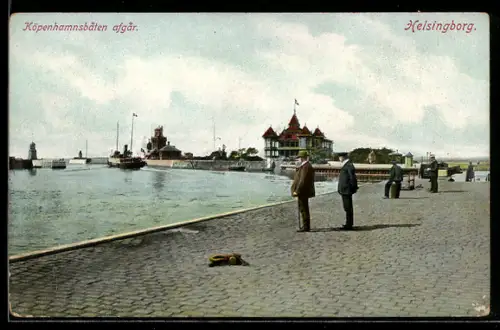 AK Helsingborg, Köpenhamnsbaten afgar
