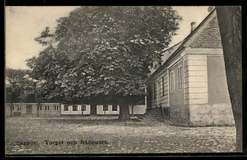 AK Skanör, Torget och Radhuset