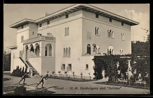 AK Öland, H. M. Drottningens slott Solliden