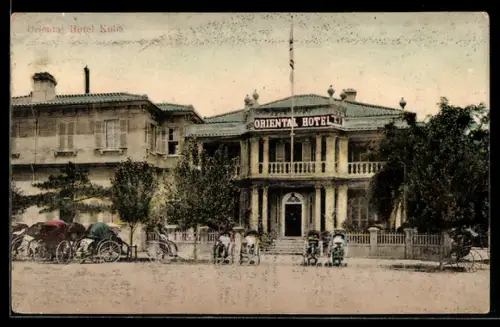 AK Kobe, Oriental Hotel, Rikschas