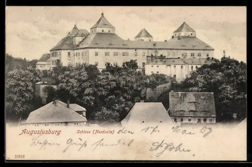 AK Augustusburg, Schloss Nordseite