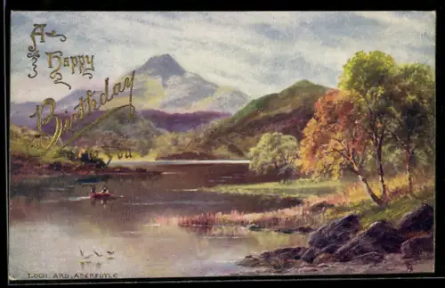 Künstler-AK Aberfoyle, Loch Ard