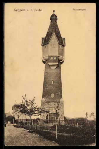 AK Kappeln a. d. Schlei, Ansicht vom Wasserturm