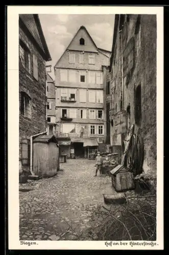 AK Siegen, Hof an der Hinterstrasse