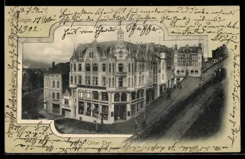 AK Siegen, Kölnerstrasse, Cölner Thor