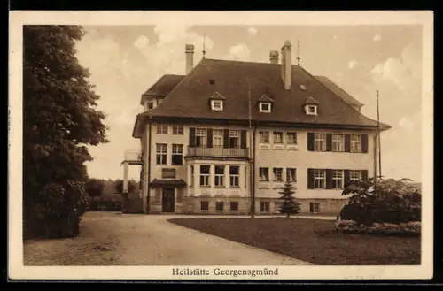 AK Georgensgmünd, Blick auf die Heilstätte