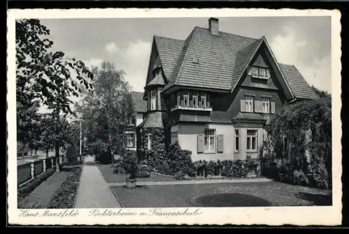 AK Bad Harzburg, Haus Mansfeld, Töchterheim und Frauenschule