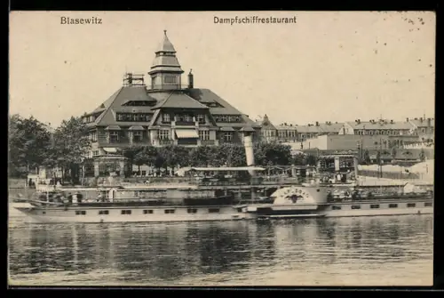 AK Dresden-Blasewitz, Dampfschiffrestaurant