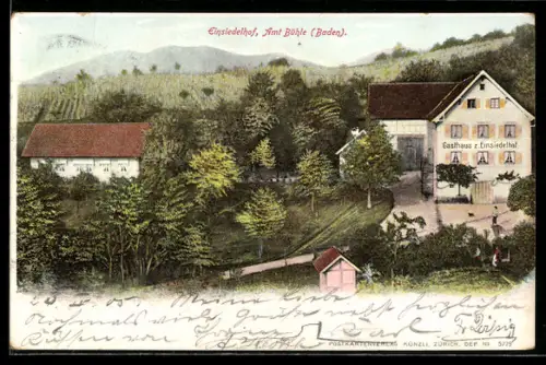 AK Bühle /Baden, Gasthaus zum Einsiedelhof