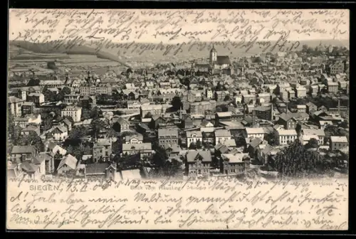 AK Siegen, Blick vom Häusling