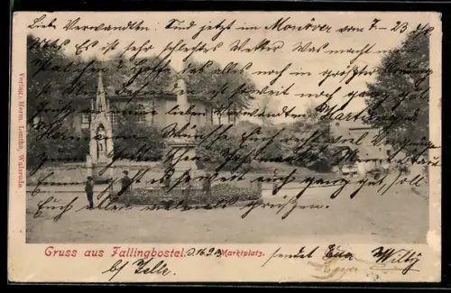 AK Fallingbostel, Marktplatz