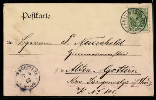 AK Fallingbostel, Marktplatz