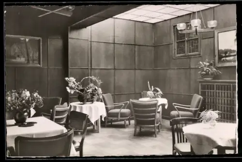 AK Fallingbostel, Hotel Fallingbosteler Hof, Inh. W. Schöning, Gesellschaftsraum