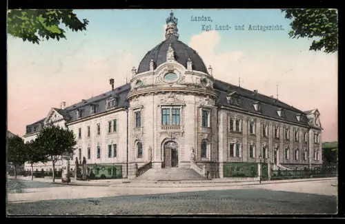 AK Landau, Kgl. Land- und Amtsgericht