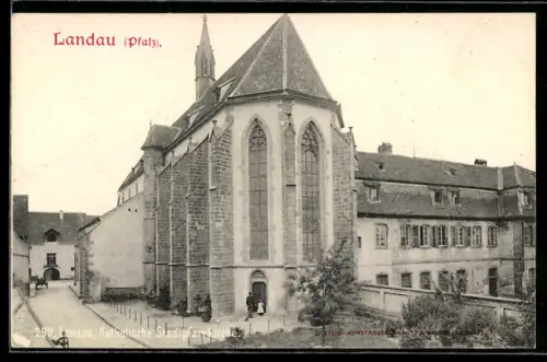 AK Landau /Pfalz, Katholische Stadtpfarrkirche