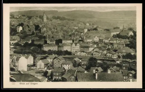 AK Siegen, Blick auf die Stadt