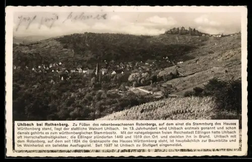 AK Uhlbach bei Rothenberg, Teilansicht