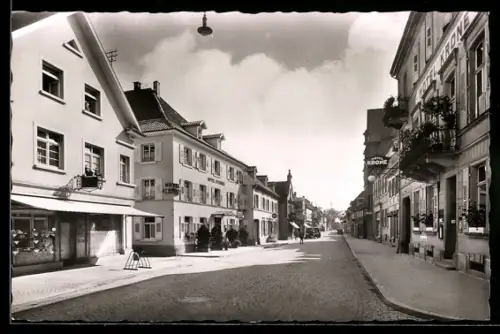 AK Bühl, Ladengeschäfte in der Hauptstrasse