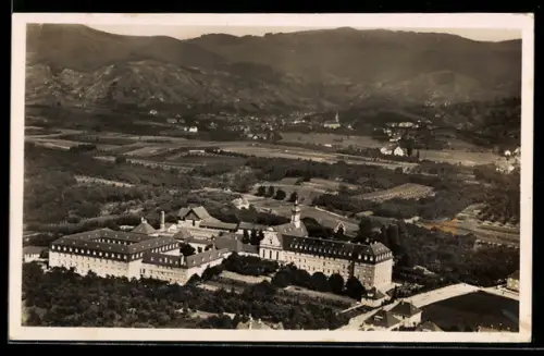 AK Bühl, Kloster Maria Hilf, Fliegeraufnahme