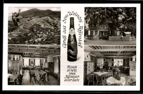 AK Affental, Gasthaus zum Auerhahn, Eig. Werner Winkker